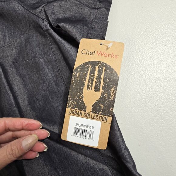 Chef Works Urban Collection Womens Black Shirt (SHC03W-BLK-M) SIZE M - Picture 9 of 13